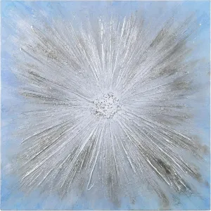 Empire Art Direct Abstract Wall Art Textured Hand Painted Canvas by Martin Edwards, Unframed, 36" x 36", Supernova
