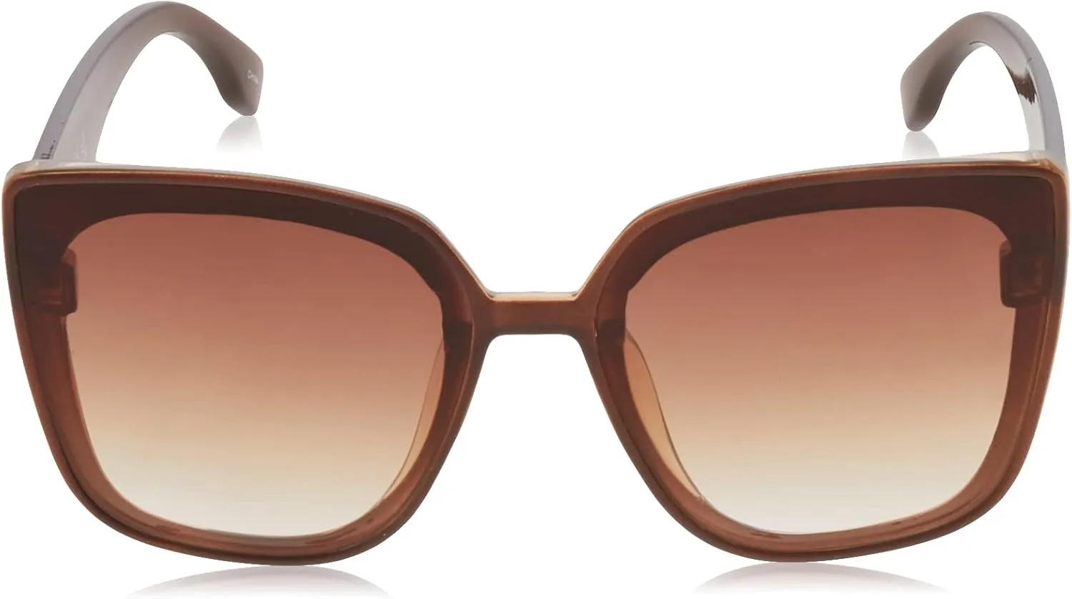 essica Simpson Women's J6214 Oversized Cat Eye Square Sunglasses