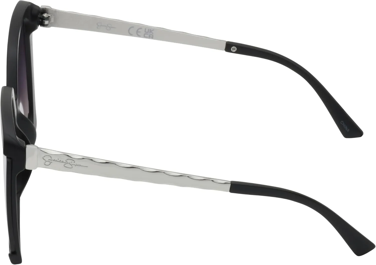 essica Simpson Women's J6214 Oversized Cat Eye Square Sunglasses