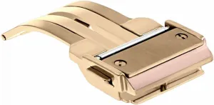 Ewatchparts 22mm Deployment Clasp Strap Compatible With 44-45mm Hublot Big Bang Fusion Push Button Rose Gold