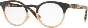 Eyeglasses Valentino VA 1007 3024 Matte Brown/Matte Rose Gold