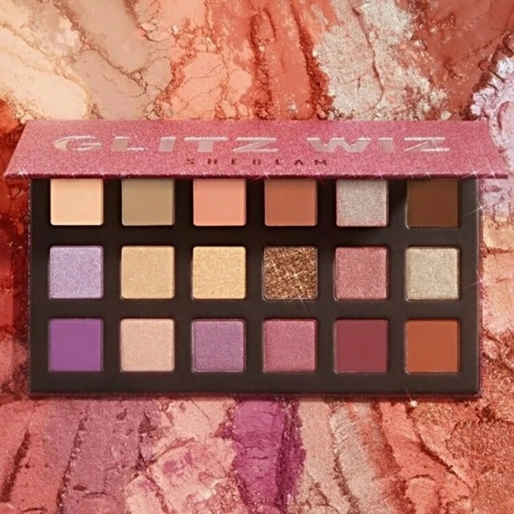 Eyeshadow Palette | Metallic Matte High-Shine Long-wear Smudge-Proof