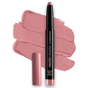 Faces Canada Hd Intense Matte Lipstick, Feather Light Comfort, 10 Hrs Stay, Primer Infused, Flawless Hd Finish, Made In Germany, Brown, Red, Pink, Purple, Nude Lip Color, Tease, 0.05 Oz