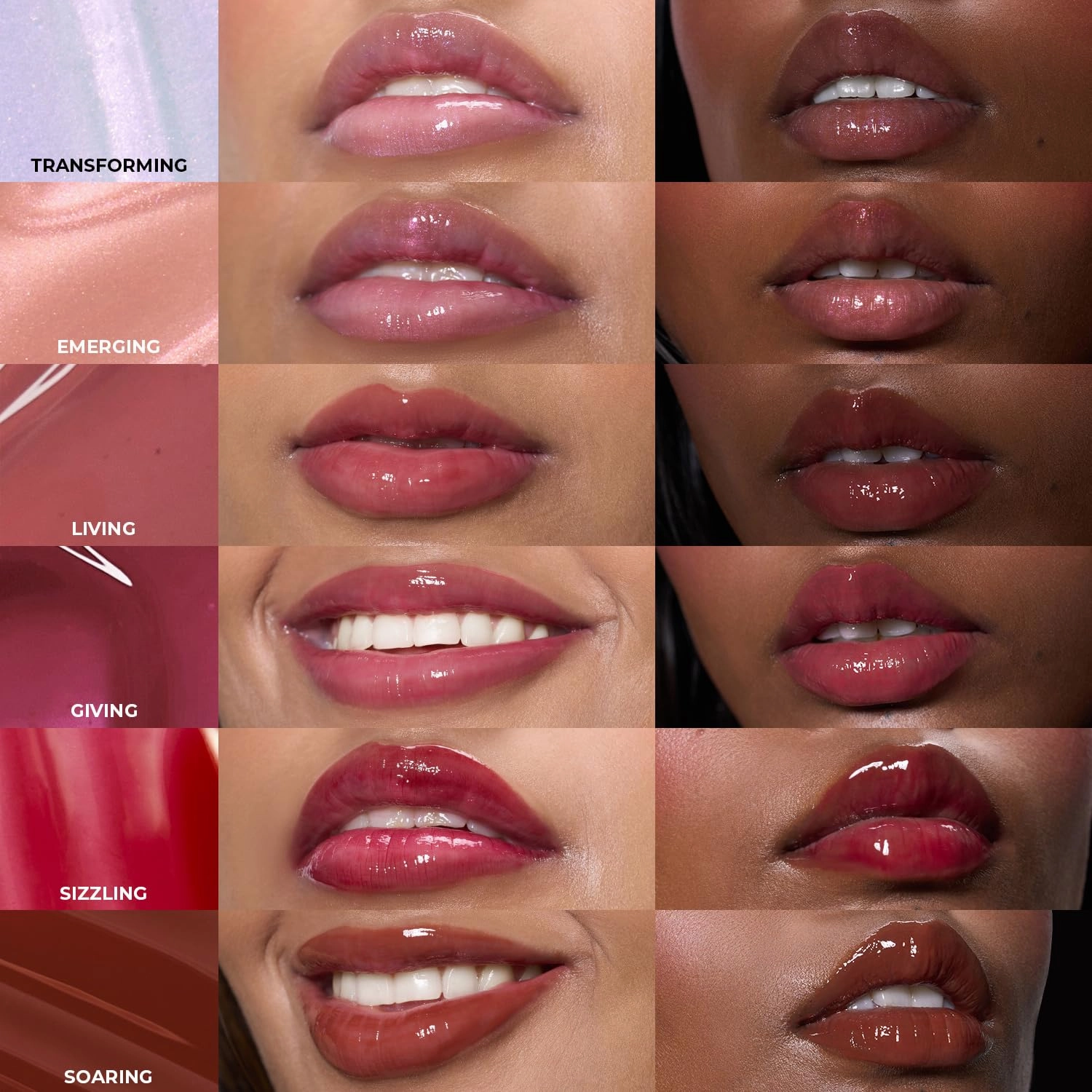 FAE Beauty Peptide Hydrating & High Shine Tinted Lip Gloss (12gm) | With Passionfruit Oil & Argireline to Smoothen, Even, and Soften Lips | Non Sticky | Vegan | Shade Giving | Warm Barbie Pink Gloss
