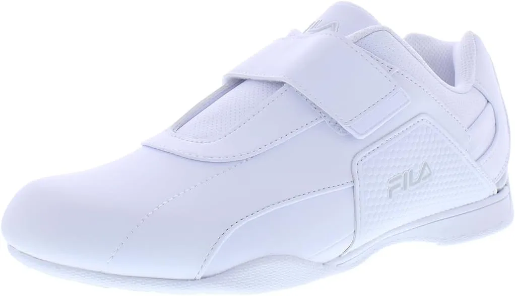 Fila Mach 7 Mens Shoes Size 10.5, Color: White/White/Metallic Silver