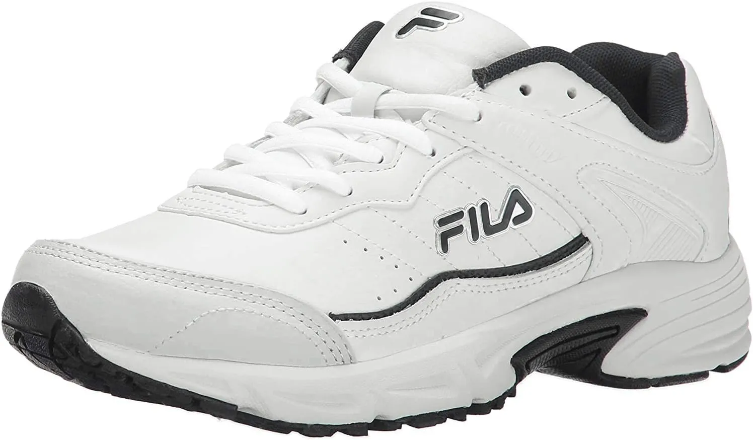 Fila Memory Sportland White/Fila Navy/Metallic Silver 9 EE - Wide
