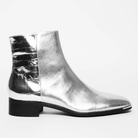 Fordan Silver Croc Print