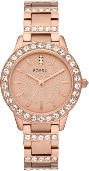 Fossil Women's Jesse Quartz Stainless Steel Three-Hand Watch