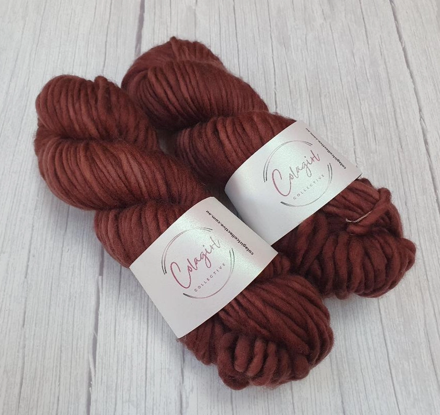 Gloria Super Chunky 100% Merino 'Crimson Blush'