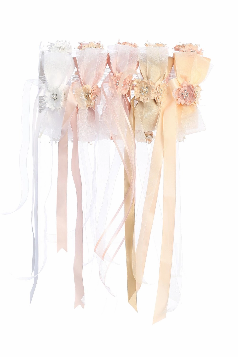 HB008-Flower Crown w Pearl/Gem