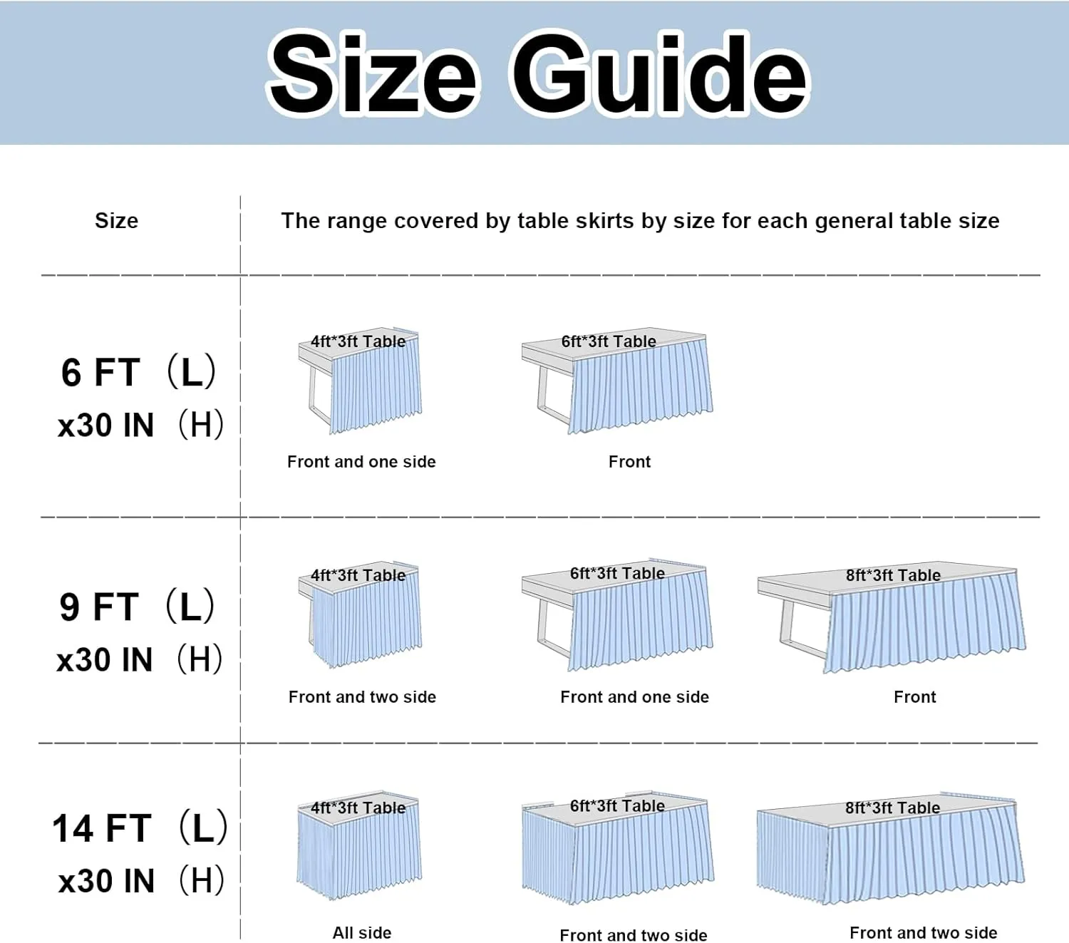 Hiasan Pink Table Skirt Tablecloth for Rectangle or Round Tables Tulle Tutu Table Skirt Table Cloths for Baby Shower Girl Gender Reveal Wedding Birthday Party Table Decorations(6ft, Pink)