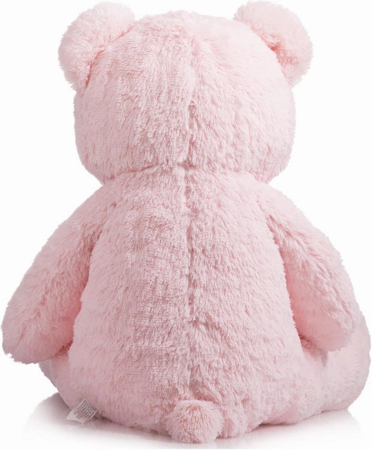 HollyHOME Giant Teddy Bear Stuffed Animal Large Bear Plush with Red Heart for Girlfriend and Kids Holiday Toy Gift 36 inch Pink