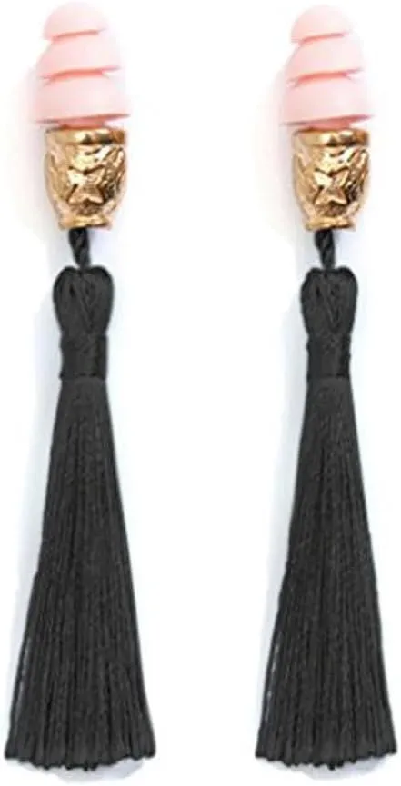 Holly's Dream Set: Audrey-Inspired Eye Mask and Earplug Collection (Midnight Black)