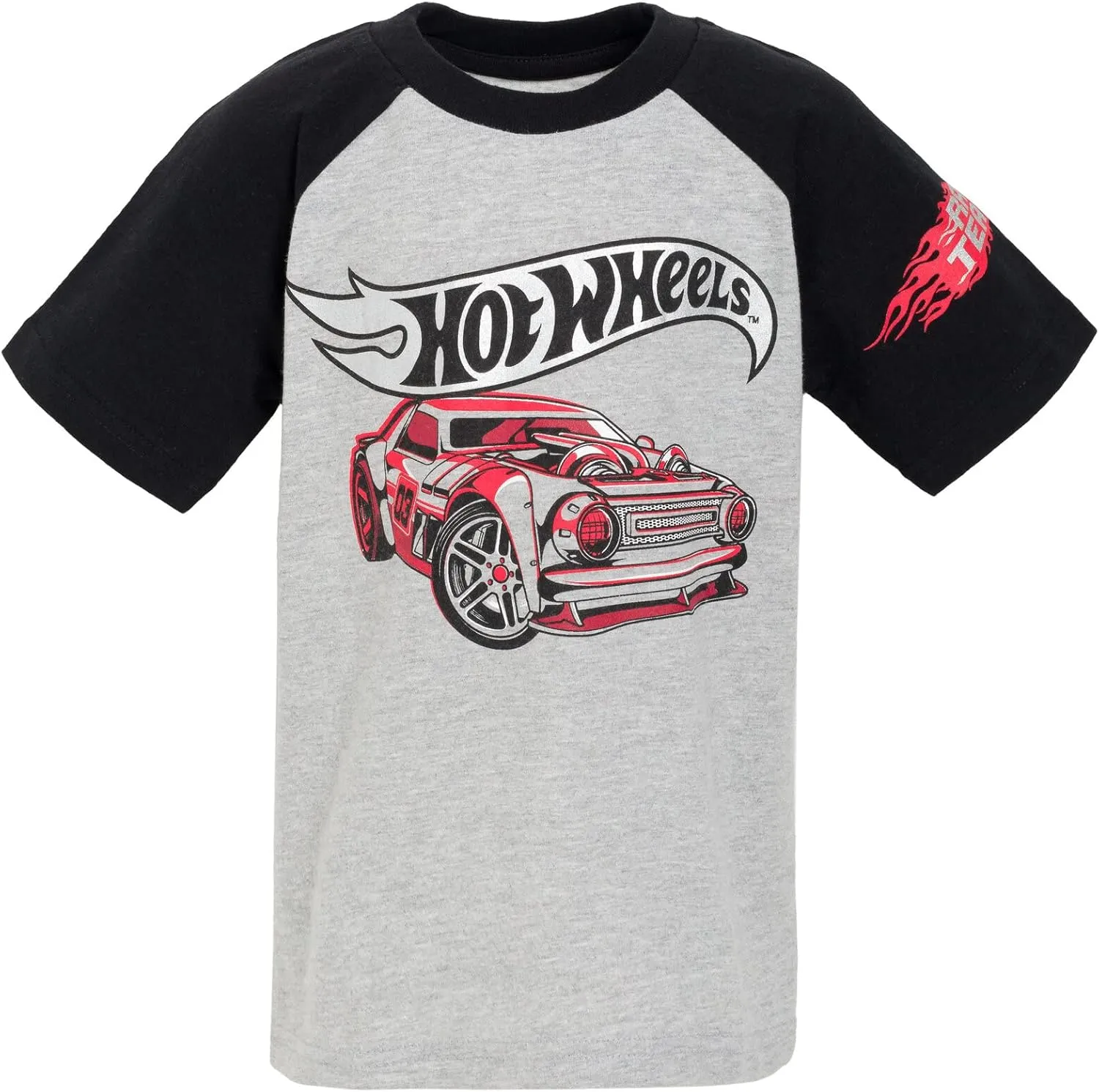 Hot Wheels 2 Pack Graphic T-Shirts Toddler to Little Kid