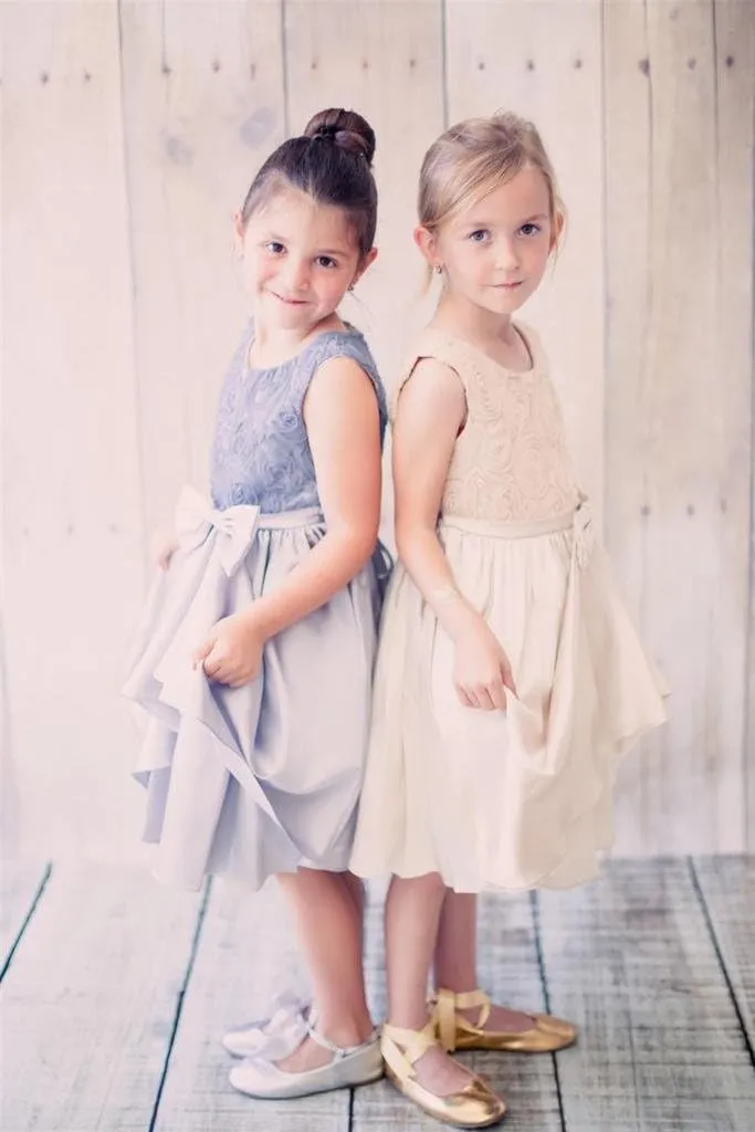 iGirlDress Dazzling Ballerina Flats Shoes with Satin Ribbon Ties