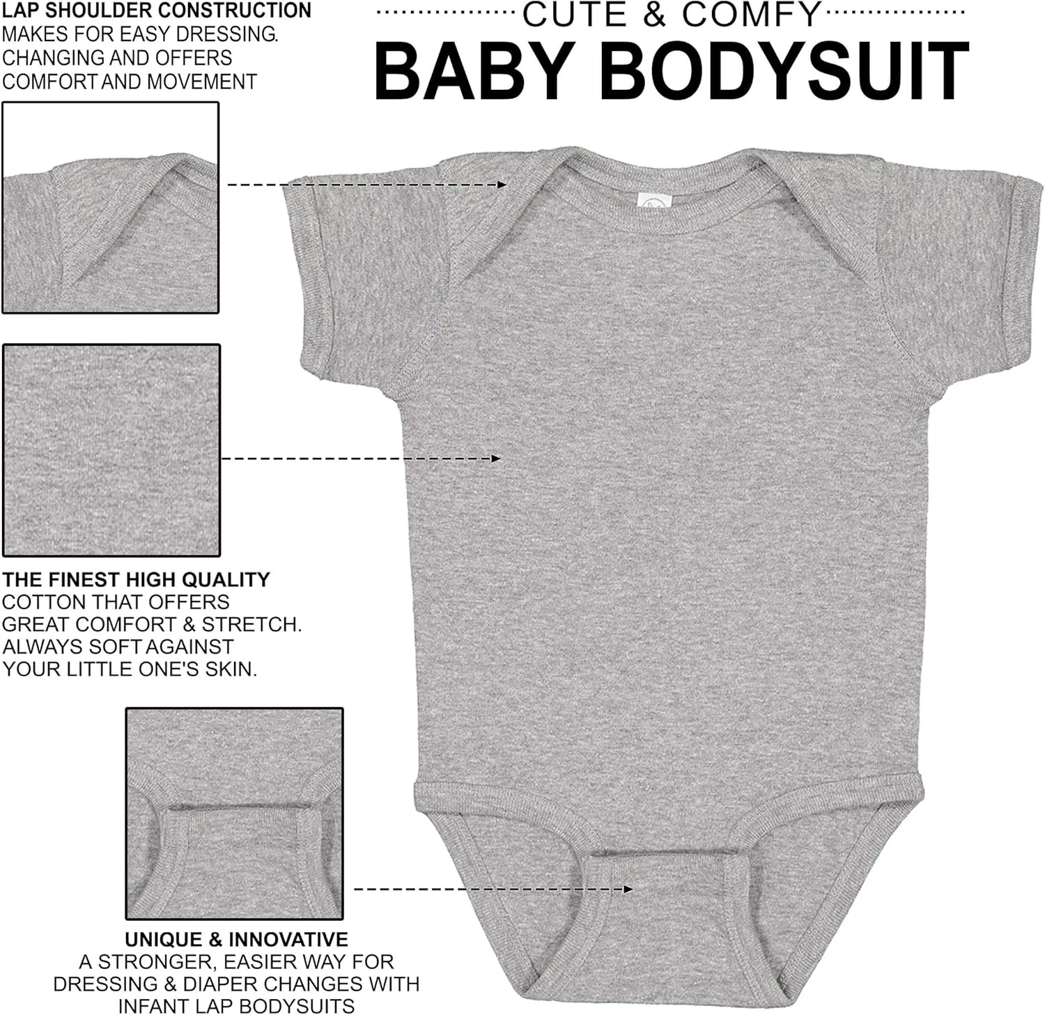 It's Your Day Clothing Rose Gold The Future Is Female Baby Bodysuit - Feminist Girl Aunt Baby Clothes