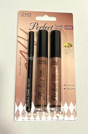 Izme New York Perfect Nude Lip Kit (Coco), 0.12 Fl Oz (Pack of 1)