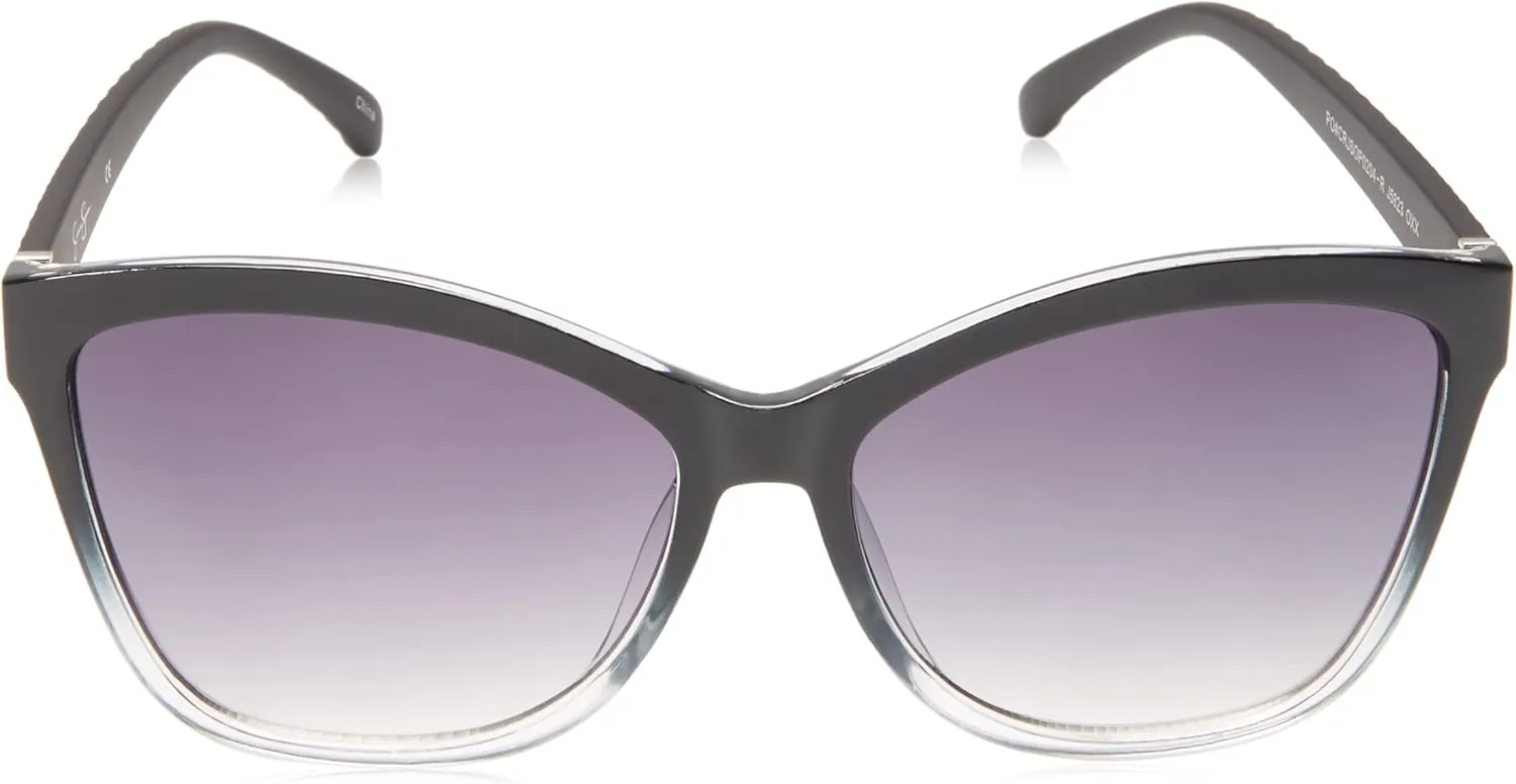 Jessica Simpson J5823 Quilted Women's Rectangular Sunglasses with 100% Uv Protection. Glam Gifts for Her, 57.8 Mm