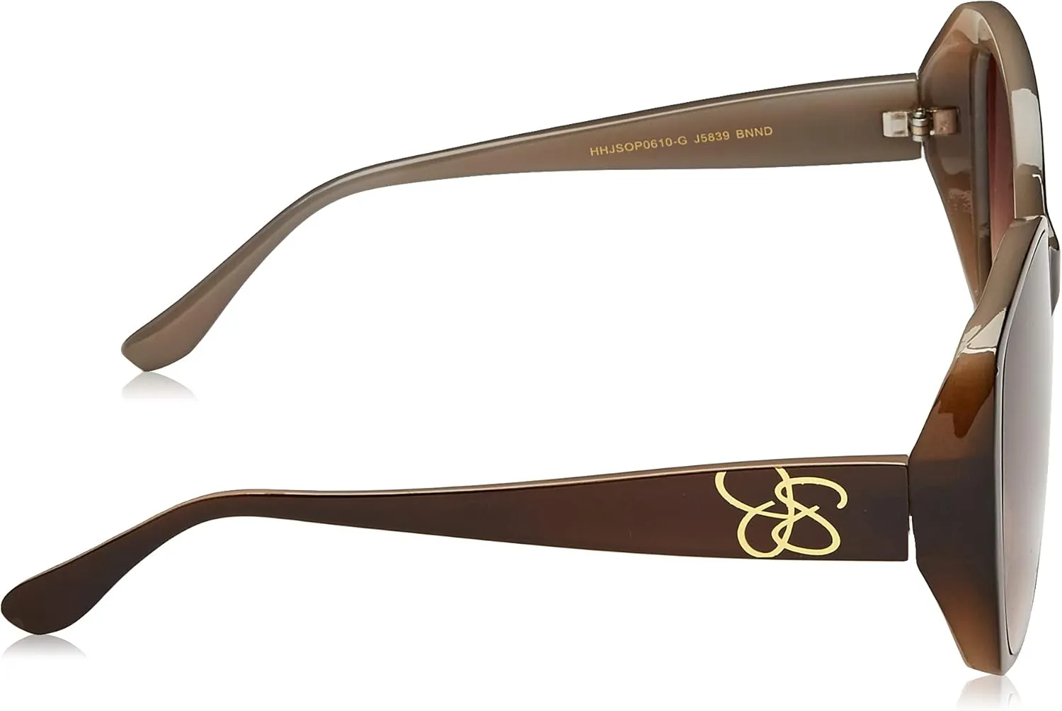 Jessica Simpson Women's J5839 Oversized Butterfly Sunglasses