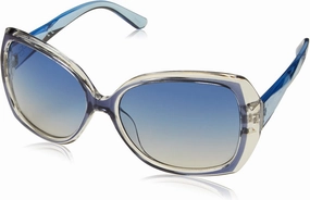 Jessica Simpson Women's J5234 Oversized Retro Butterfly Sunglasses
