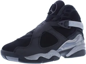 Jordan Big Kid's 8 Retro WNTR Black/Gunsmoke-Metallic Silver (FN5190 001) - 4