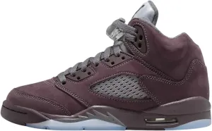 Jordan Boy's Air 5 Retro SE (Big Kid) Deep Burgundy/Light Graphite/Metallic Silver 4.5 Big Kid M