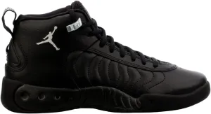 Jordan Jumpman Pro Big Kids Shoes Size-4.5 Black/White-Metallic Silver