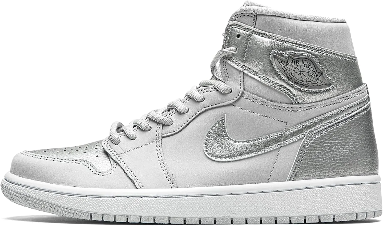 Jordan Mens Air 1 Retro High CO.JP DC1788 029 Metallic Silver - Size 8.5