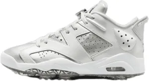 Jordan Retro 6 G NRG Men's Golf Shoes (FD6719-001, Photon Dust/White/Metallic Silver) Size 5