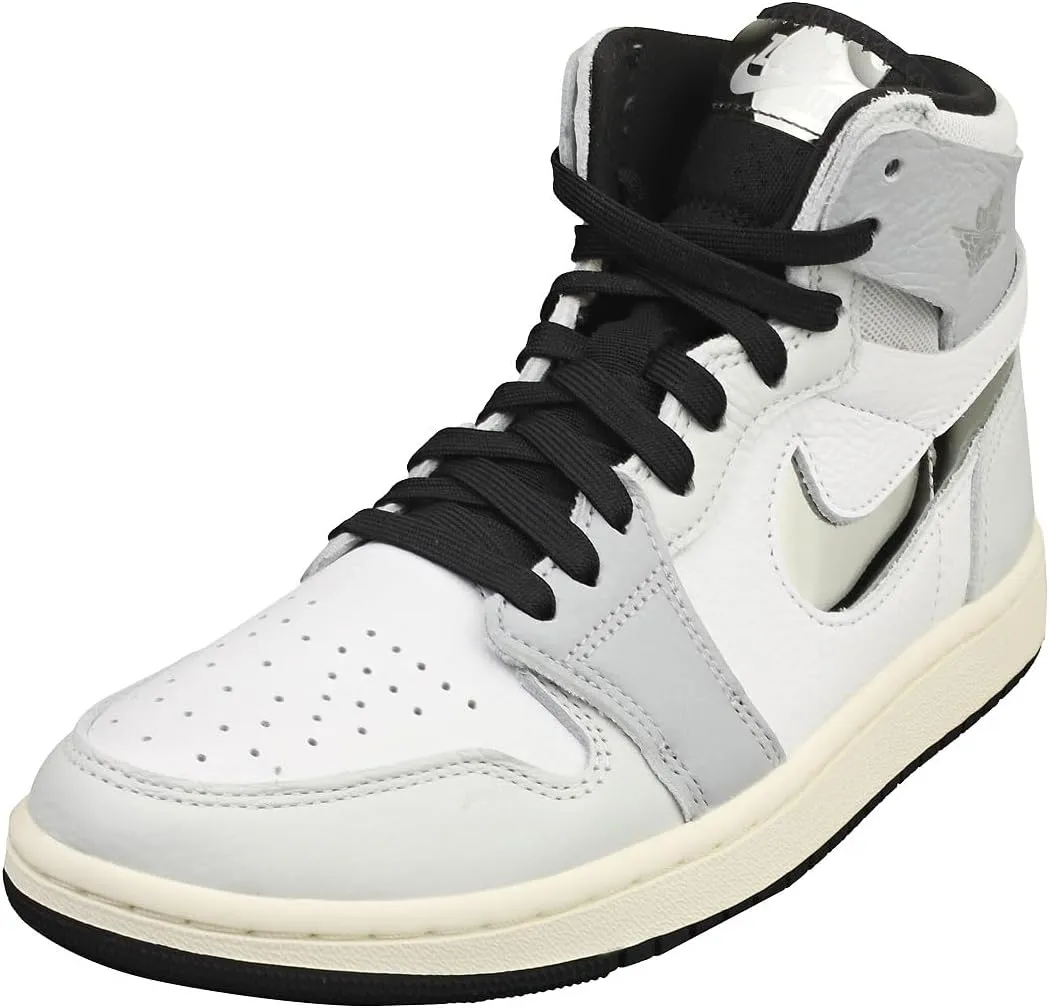Jordan Women's 1 Zoom Air CMFT 2 "CWC White/Metallic Silver (FJ4652 100) - 10.5