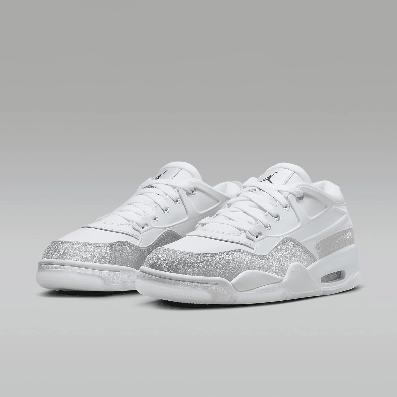 Jordan Air 4RM Women's Shoes (HQ3441-111, White/White/Metallic Silver/White)