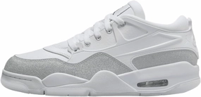 Jordan Air 4RM Women's Shoes (HQ3441-111, White/White/Metallic Silver/White)