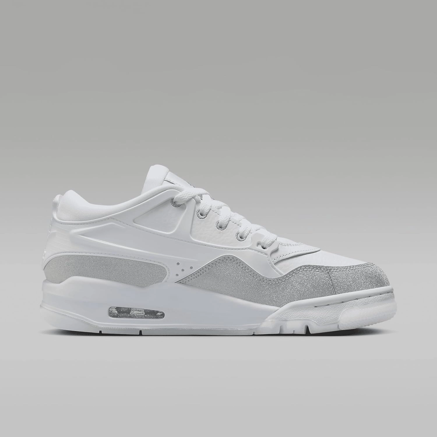Jordan Air 4RM Women's Shoes (HQ3441-111, White/White/Metallic Silver/White)