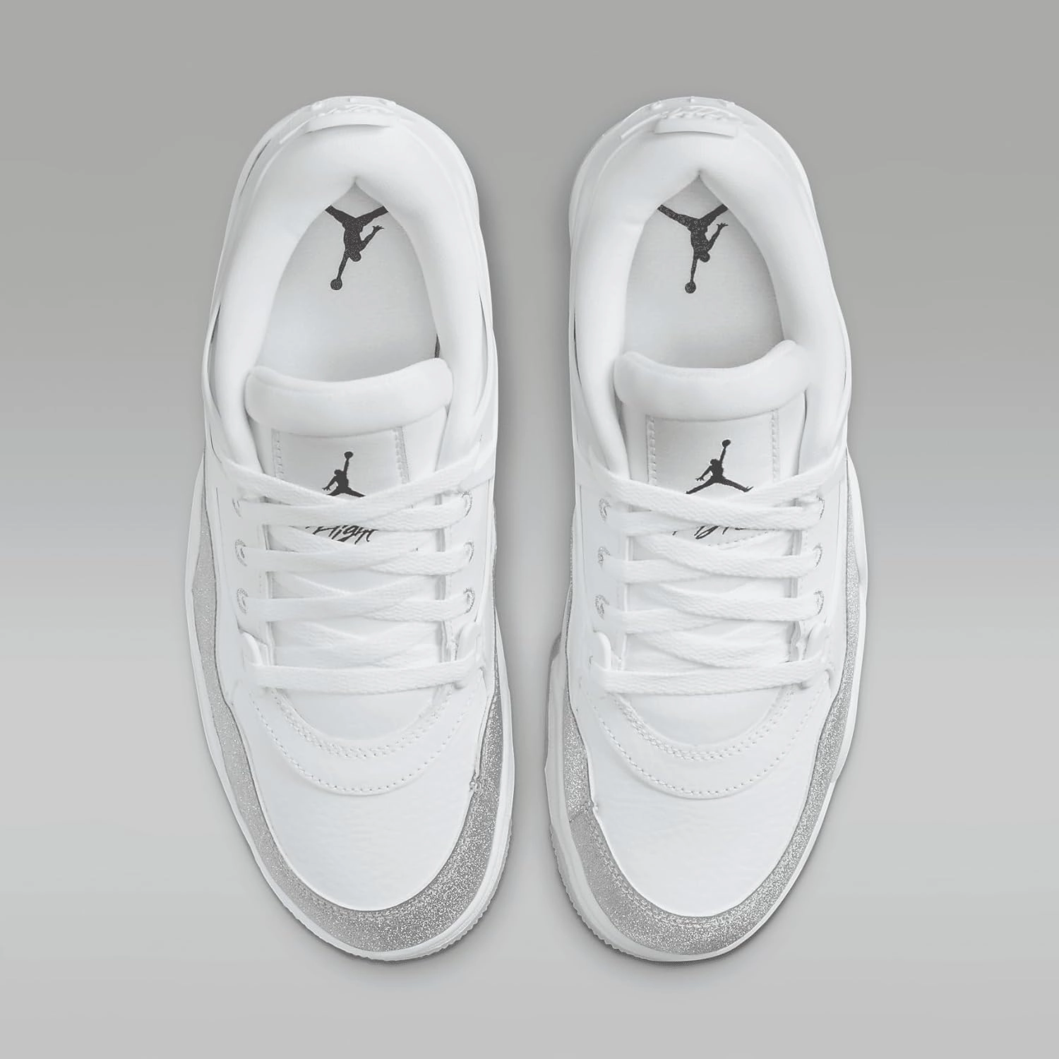 Jordan Air 4RM Women's Shoes (HQ3441-111, White/White/Metallic Silver/White)