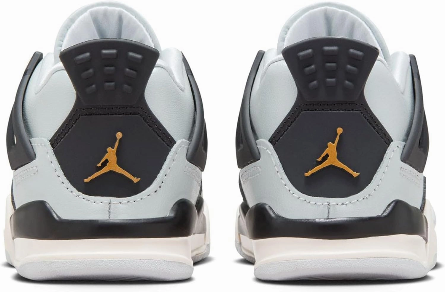 Jordan Toddler's 4 Retro Pure Platinum/Metallic Gold (FZ8584 070)