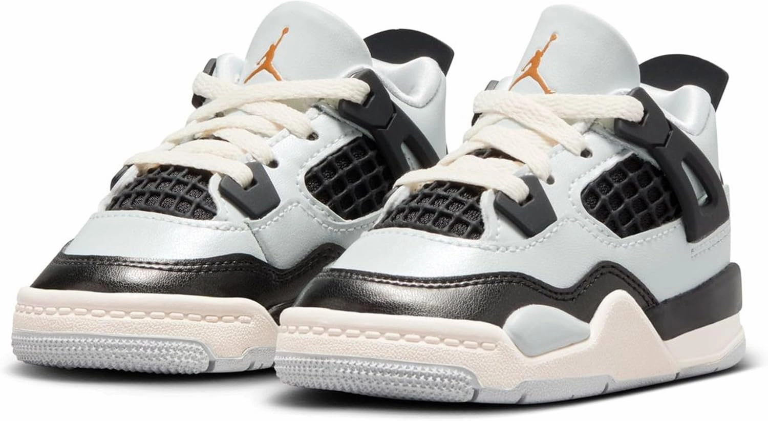 Jordan Toddler's 4 Retro Pure Platinum/Metallic Gold (FZ8584 070)