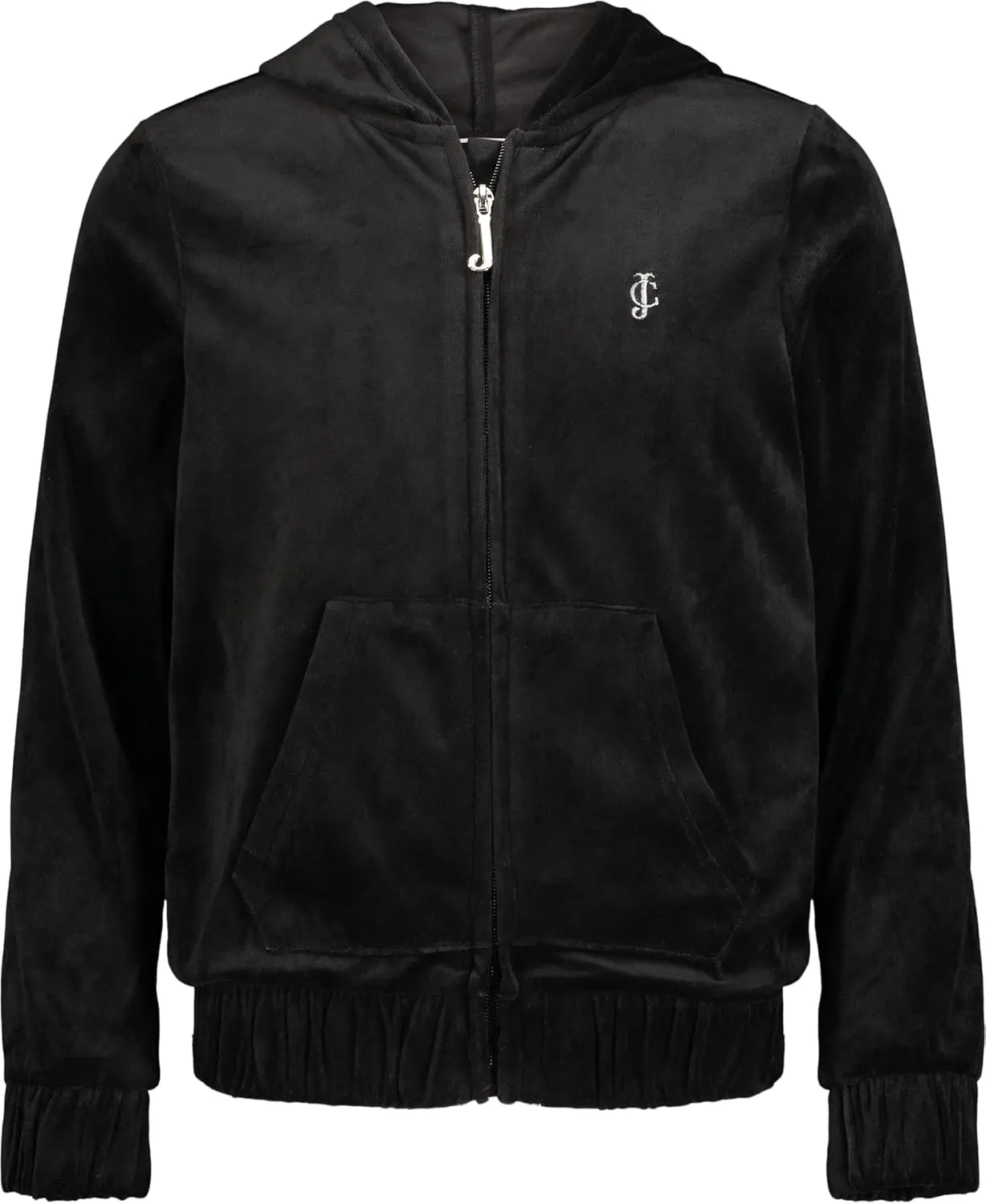 Juicy Couture Girls' Plush Velour Pant and Hoodie Sweatshirt Seperates
