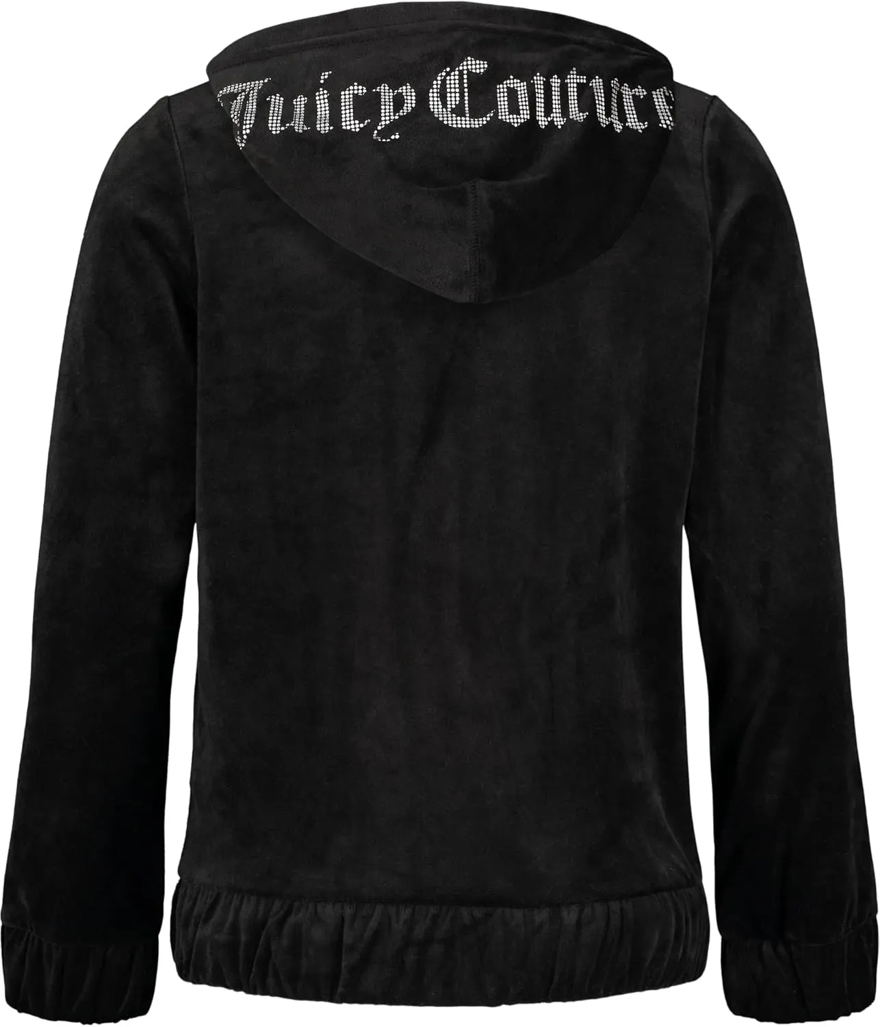 Juicy Couture Girls' Plush Velour Pant and Hoodie Sweatshirt Seperates