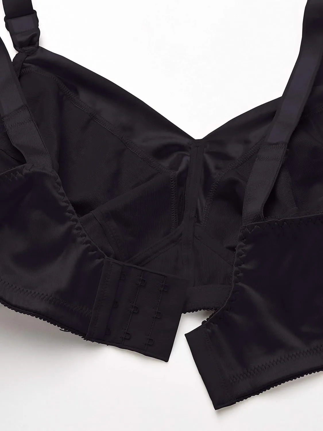 Just My Size Wireless Bra Pack, Full Coverage, Leopard Satin, Wirefree Plus-Size Bra, (Sizes from 32C to 50DD)