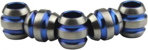 Just-Ti Titanium Knife Lanyard Bead EDC Parachute Cord Pendant (Pack of 5)