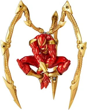 Kaiyodo Revoltech Amazing Yamaguchi Iron Spider Total Height Approx. 6.3 inches (160 mm), Non-scale, PVC & ABS, Painted Action Figure