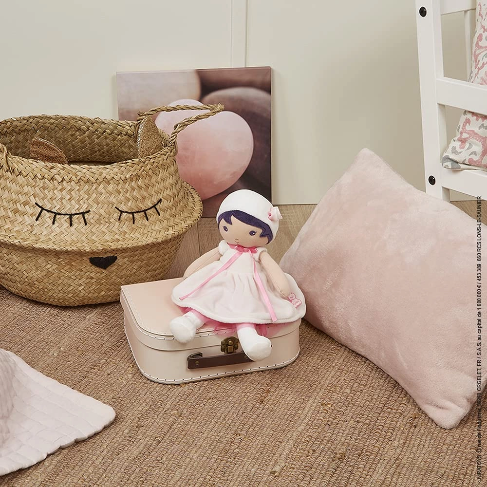 Kaloo Tendresse My First Soft Doll Perle K Soft Doll 12.5" Large - Machine Washable - Ages 0  - K962076