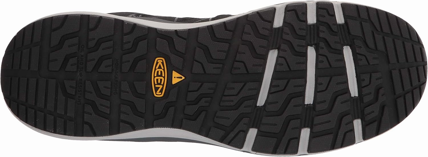 KEEN Utility Men's Asheville Low Alloy Toe ESD Work Shoe