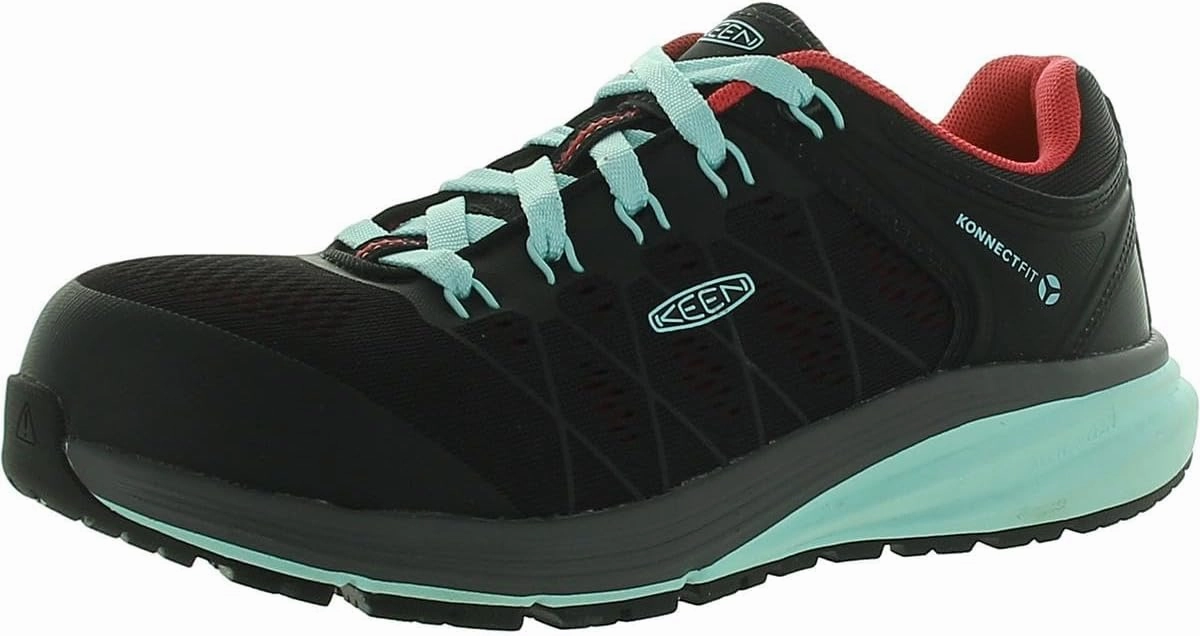 KEEN Utility Women's Vista Energy Low Height Sneakers Composite Toe Industrial Work Shoes