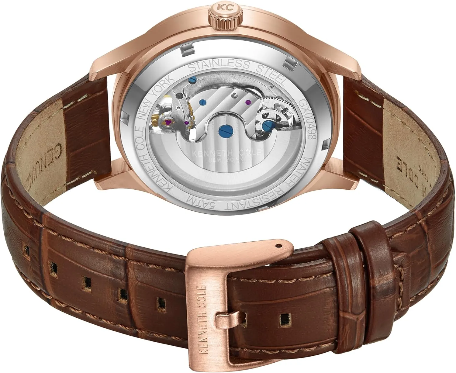 Kenneth Cole New York Luxury Watch for Men, Automatic Movement, Water Resistant, Sophisticated & Sleek Design