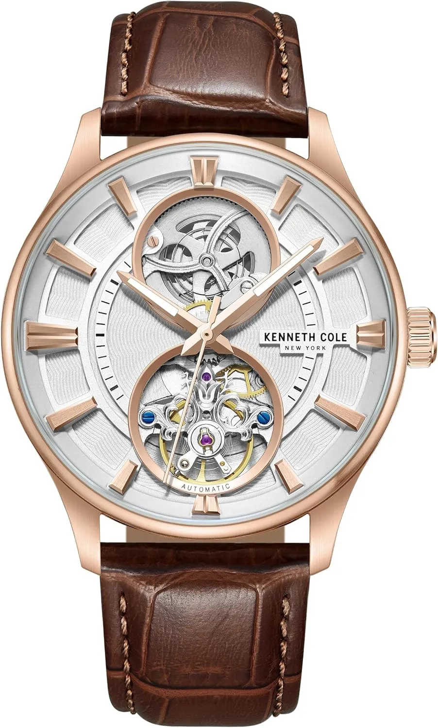Kenneth Cole New York Luxury Watch for Men, Automatic Movement, Water Resistant, Sophisticated & Sleek Design