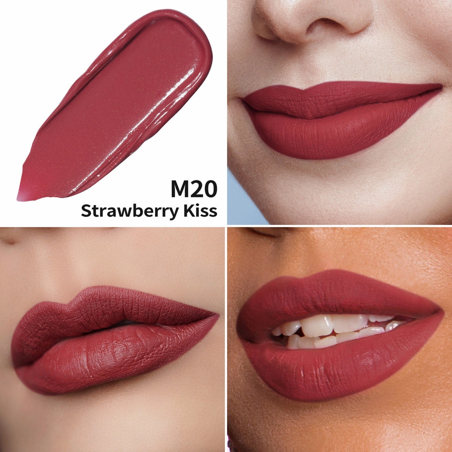 Kissproof Matte Gloss | M20 Strawberry Kiss