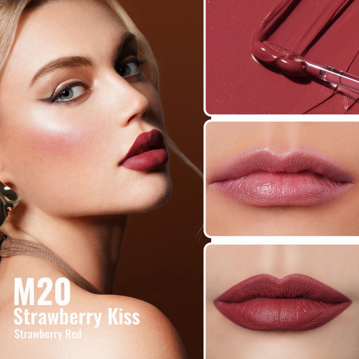 Kissproof Matte Gloss | M20 Strawberry Kiss