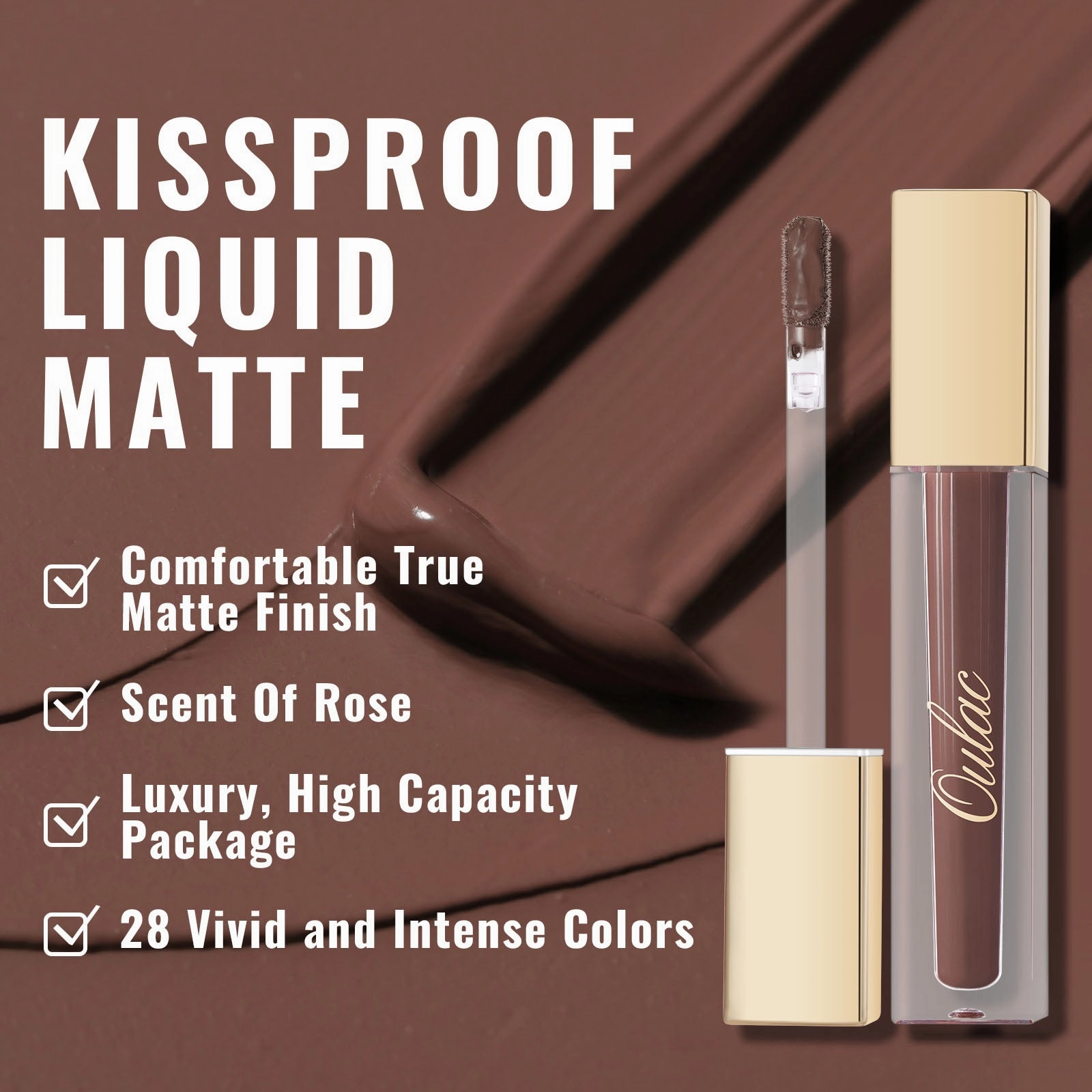 Kissproof Matte Gloss | M27 Mocha Kiss