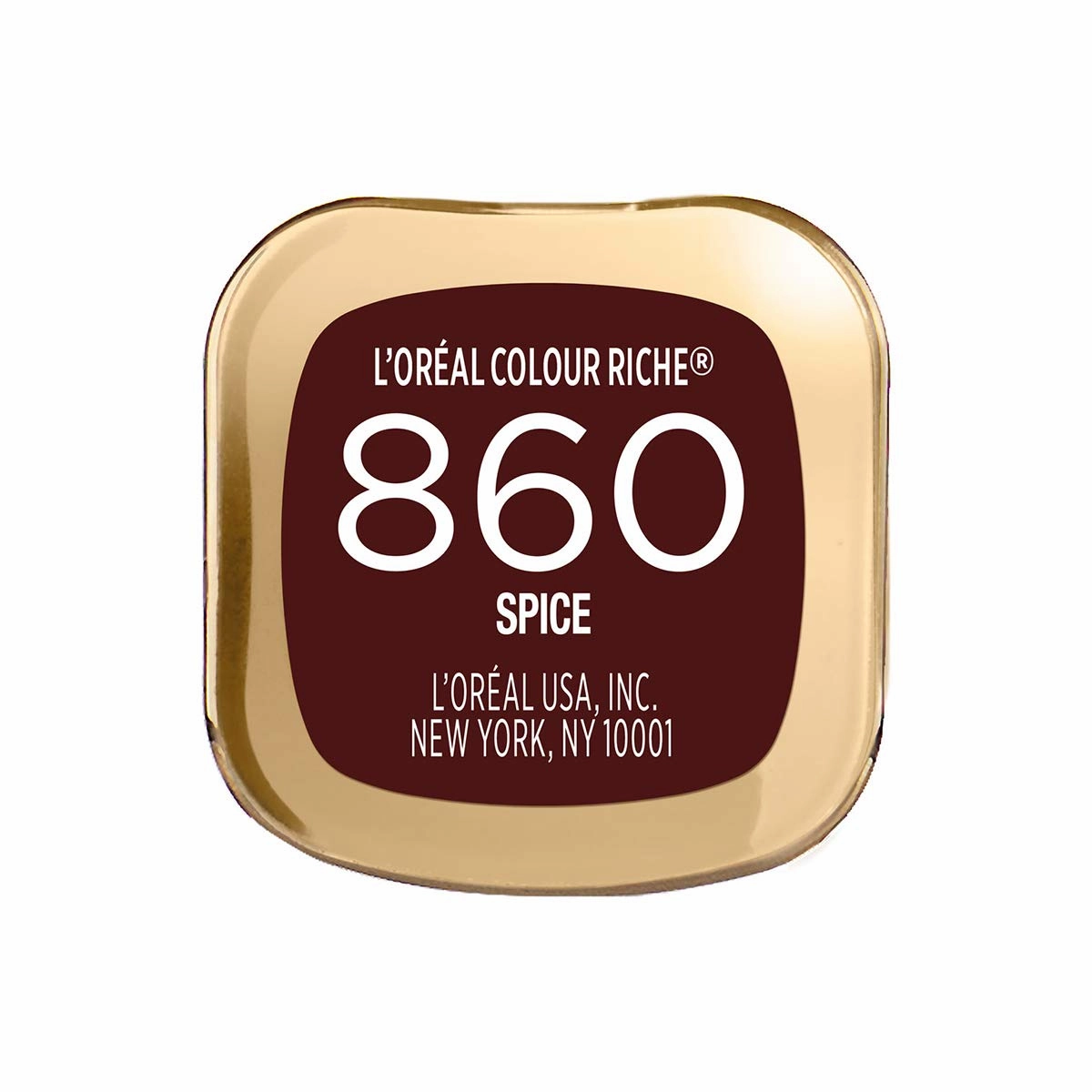 L'Oreal Paris Makeup Colour Riche Original Creamy, Hydrating Satin Lipstick, 860 Spice,1 Count